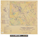 T6, R9 NWP, Katahdin Iron Works. Shows forest type and public lots. by James W. Sewall