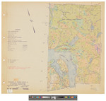 T3, R14 WELS, Lobster township. Shows forest type public lot and roads. by James W. Sewall