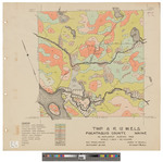 T8, R12 WELS, Soper Mountain township. Shows forest type in color. by James W. Sewall