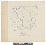 TB, R11 WELS. Shows phone lines, roads, camps and Philbrook Farm. by James W. Sewall