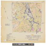 T2, R13 WELS, Wildland township. Shows forest type, roads and Grant Farm. by James W. Sewall