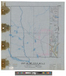 T3, R10 WELS, Wildland township. Shows east one sixth, phone lines and roads. Tracing. by James W. Sewall