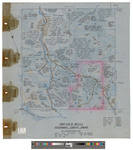 T3, R11 WELS, Wildland township. Shows forest type, phone lines, public lot and ABOL trail in color. by James W. Sewall