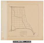 Township 1 Range 5, BKP WKR, West of Canada Road. West Forks plan. Shows lots and roads, county atlas. No date. by C S. Humphrey