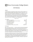 Maine Quality Centers FY 2013 Annual Report by Maine Community College System
