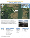 West River Landing, Addison, Maine