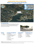 Betsy's Cove Town Landing, Brooksville, Maine
