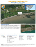 Walter's Beach Road, Cutler, Maine