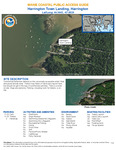 Harrington Town Landing, Harrington, Maine