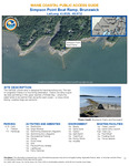 Simpson Point Boat Ramp, Brunswick, Maine