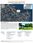 Laite Memorial Beach Park, Camden, Maine