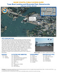 Town Boat Landing and Riverside Park, Damariscotta, Maine