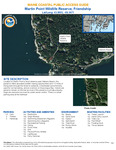 Martin Point Wildlife Reserve, Friendship, Maine