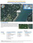 Hildreth Road Town Landing, Harpswell, Maine