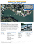 Thomaston Boat Landing, Thomaston, Maine