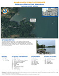 Waldoboro Marine Park, Waldoboro, Maine
