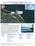 Eastern Prom - East End Beach and Boat Launch, Portland, Maine