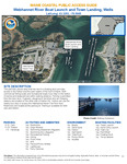 Webhannet River Boat Launch and Town Landing, Wells, Maine