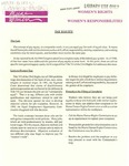 Women's Rights, Women's Responsibilities: Pay Equity by Maine Commission for Women and Deborah H. Noone