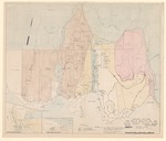 Property Key Map, The Hills Realty Co. Inc. Mount Desert Island, Maine by Robert Raynes
