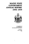 Maine State Government Administrative Report 1978-1979