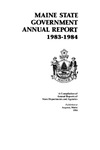 Maine State Government Administrative Report 1983-1984