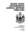 Maine State Government Administrative Report 1988-1989