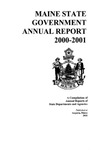 Maine State Government Administrative Report 2000-2001