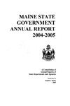 Maine State Government Administrative Report 2004-2005