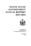 Maine State Government Administrative Report 2013-2014