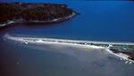 Flake Point beach from air by Joseph Kelley