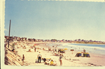 Long Sands Beach postcard from 1950 by Joseph Kelley