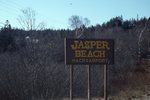 Jasper Beach - Sign