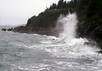 Big wave Otter Cliffs by Joseph Kelley