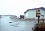 Damaged house Camp Ellis 1991
