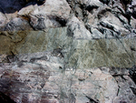 fault in rocks by Joseph Kelley