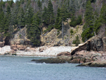 moraine in Otter Cove