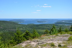 view east from top of Beech Mt
