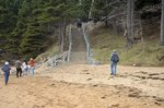 Sand Beach stairs by Joseph Kelley