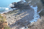 Monument Cove from above
