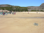 Sand Beach foreshore view west