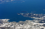 Rockland from commercial airplane by Joseph Kelley