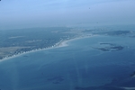aerial coastline Goosefare Bay