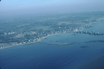 aerial Kennebunkport Bay till by Joseph Kelley