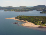 Sutton Island from air by Joseph Kelley