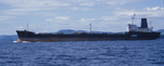 oil tanker in Penobscot Bay by Joseph Kelley