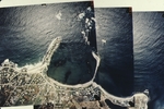 aerial of Kennebunk Beach headland by Joseph Kelley