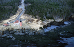 West Quoddy Light from air by Joseph Kelley