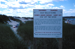 sand dune sign by Joseph Kelley
