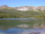 View of Mt Katahdin from Basin Ponds